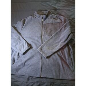 Ben‎ Hogan Performance Golf Pullover Geo Textured Fleece 1/4 Zip Blue 3X NEW